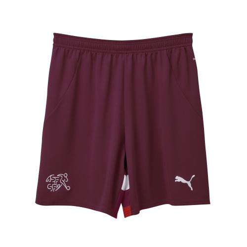 Preview: Switzerland Children EC Shorts red - 2024-25